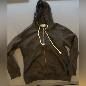 Black Zip-Up Hoodie
